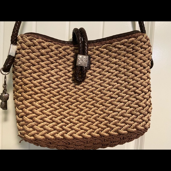 Brighton Woven Purse w/ Braided Strap - Picture 2 of 4